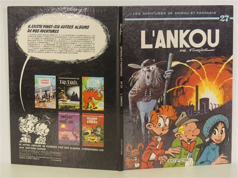 Fournier Spirou 27 L Ankou en édition orignale de 1977 en très bel