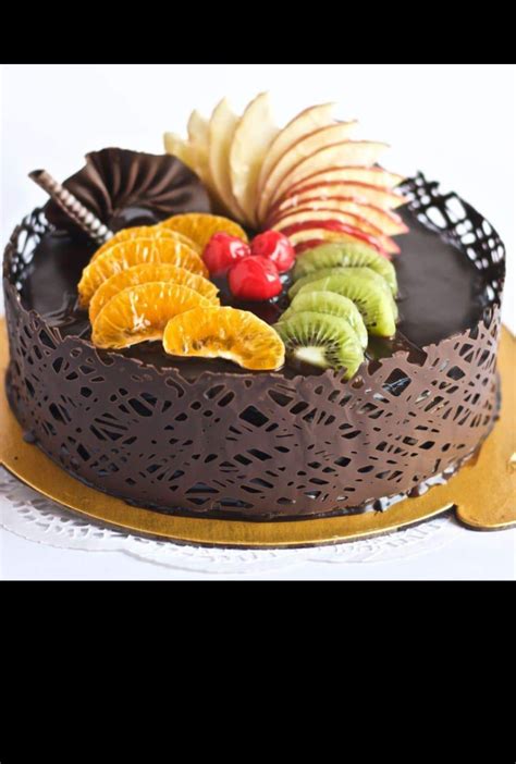 Round Fruit Garnish Chocolate Cake Packaging Type Box Weight