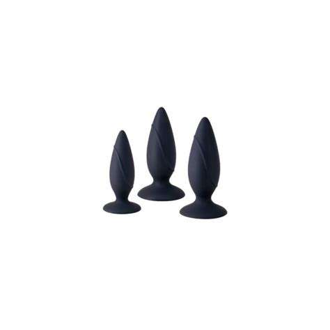 Комплект анални плъгове от силикон Essence Anal Training Set цена