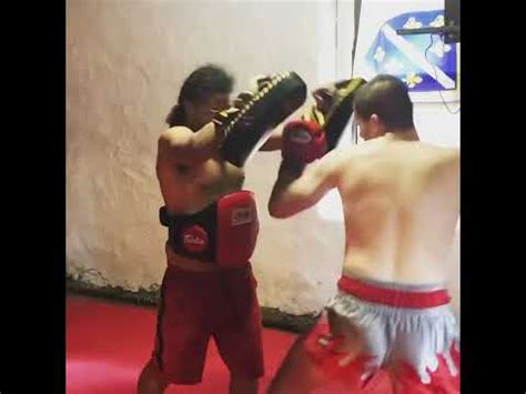 Muay Thai Pad Work YouTube