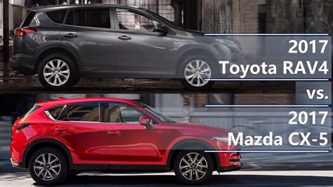 Mazda Cx 5 Versus Toyota Rav4