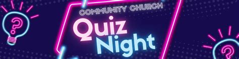 Quiz Night – Community Church