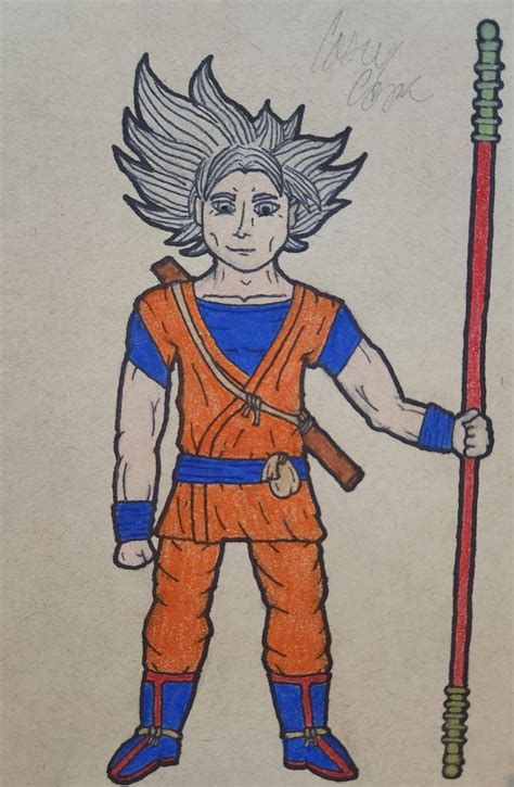 Son Goku (Ultra Instinct form) by Theblackcrisisart on DeviantArt