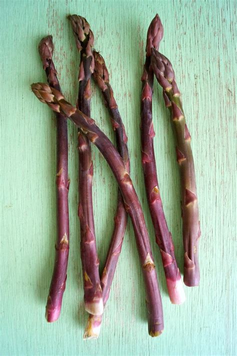 Purple Asparagus Recipe Cooking On The Weekends