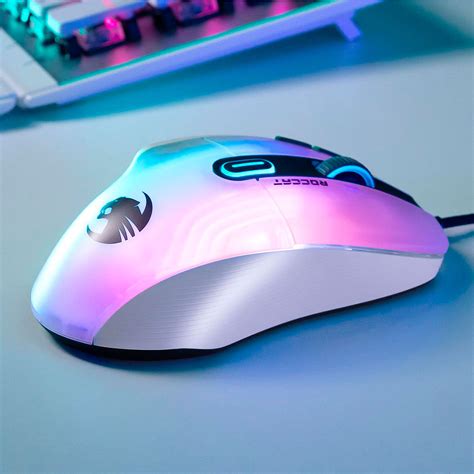 Roccat Kone Pro Gaming Mus M Rgb Dpi Hvid Dkk