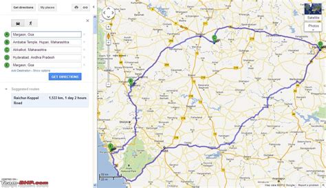 Hyderabad Goa Route Queries Page 21 Team Bhp