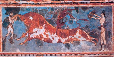 Minoan Frescoes Knossos