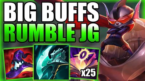 HOW TO PLAY RUMBLE JUNGLE CARRY AFTER SOME BIG BUFFS Best Build