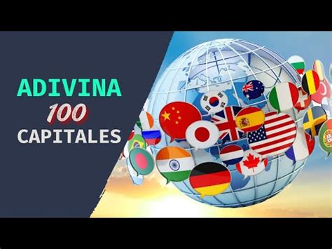 Adivina Capitales Del Mundo Test De Geograf A Youtube