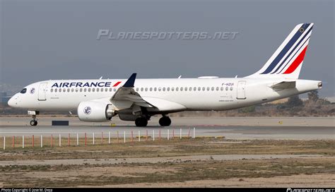 F HZUI Air France Airbus A220 300 BD 500 1A11 Photo By Jose M Deza