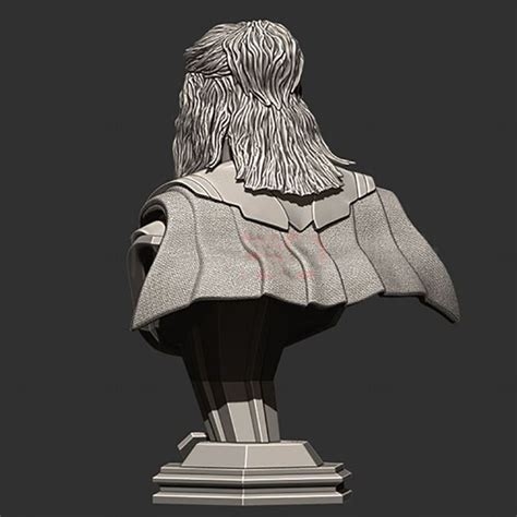 Thor Bust Avengers Endgame 3d Model Ready To Print Stl