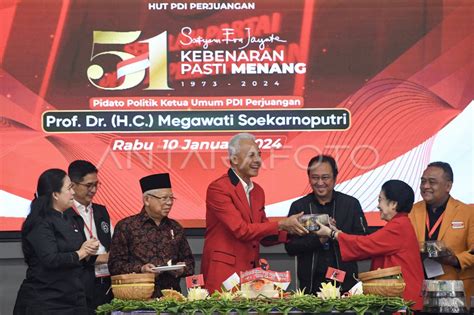 Hut Ke Pdi Perjuangan Antara Foto