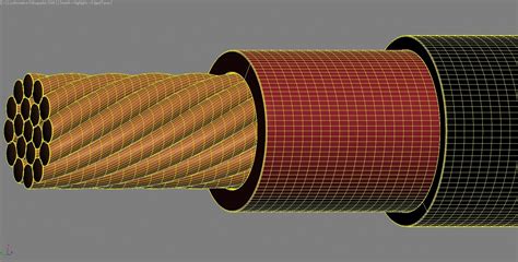 Single Core Unarmored Cables 3d Model 65 Max Free3d