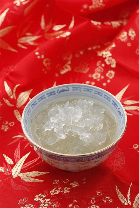 Bird Nest Soup Nourishing Chinese Herbal Soup Stock Image Image Of