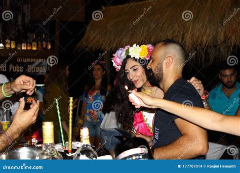 Nightlife in Lebanon editorial stock image. Image of people - 177707014