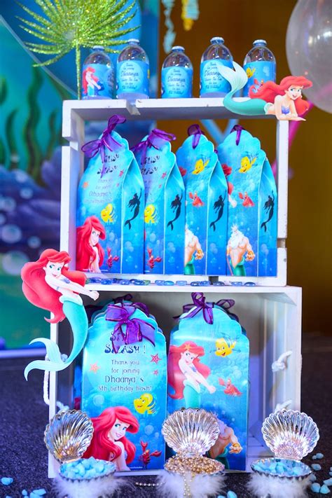 Kara's Party Ideas Ariel the Little Mermaid Birthday Party | Kara's ...