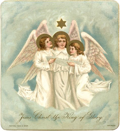 Christmas Angels Image - The Graphics Fairy