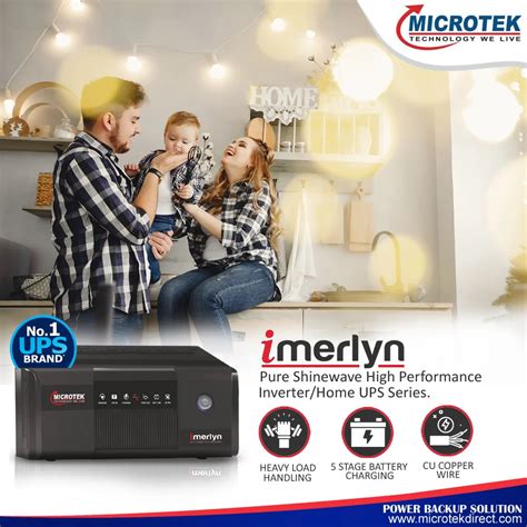 Buy Inverter Home UPS Battery For Home Online Microtek India