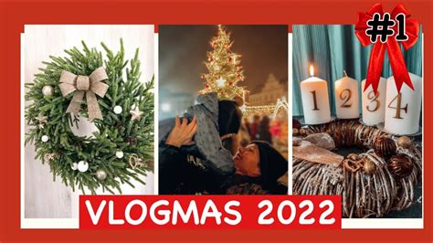 VLOGMAS VÁNOČNÍ VÝZDOBA ÚKLID ROZSVÍCENÍ STROMEČKU A PRVNÍ ADVENT JE