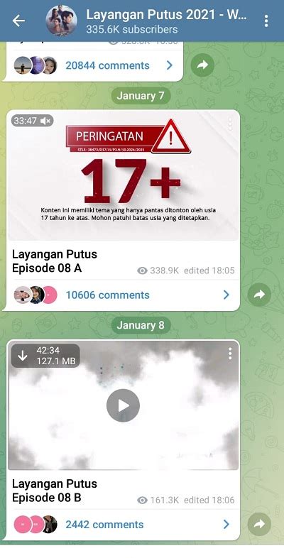 Link Layangan Putus Di Telegram Dan Streaming Online Full Episode