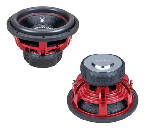 Subwoofer Woofer De 12 Doble Bobina 4000 W Spider Sr 12max2 Meses Sin