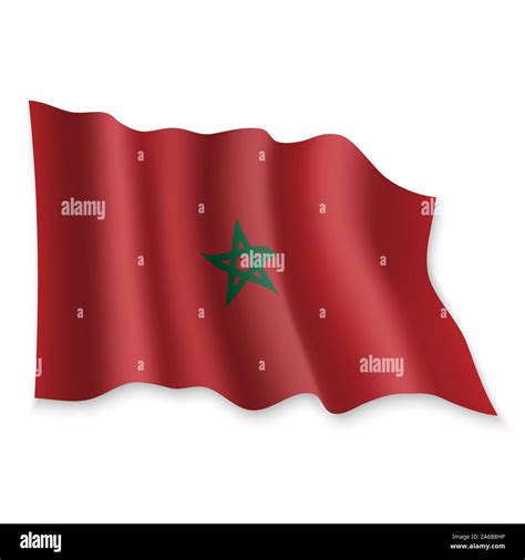 Morocco Flag Background Stock Vector Images Alamy