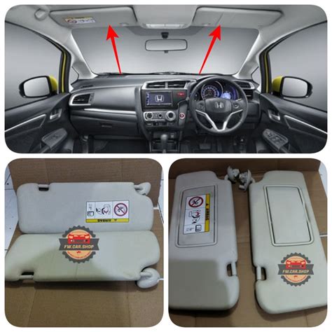 Jual Sunvisor Sunshield Talang Matahari Honda Jarak Kancing Cm