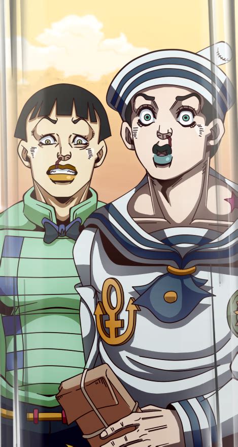 Fanart Anime Josuke And Joshu O Stardustcrusaders Bizarre Art Jojo Bizarre Jojo Parts