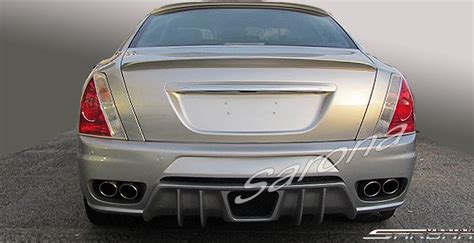 Custom Maserati Quattroporte Rear Bumper Sedan 2005 2010 1190 00