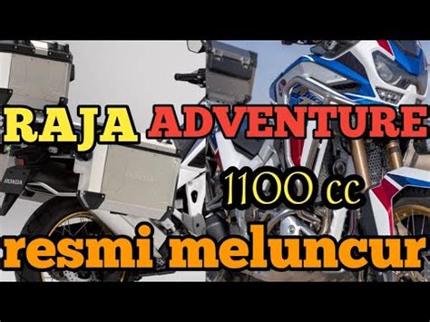 Resmi Meluncur Honda Crf L Africa Twin Rajanya Motor Adventure