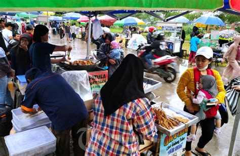 Pasar Kuliner Ramadan Jajanan Buka Puasa Foto Tribunnews