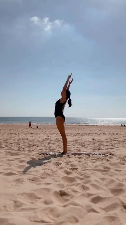 10ème Jour à La Plage De Mon Défi De Faire 30 Suryanamaskars Prochains