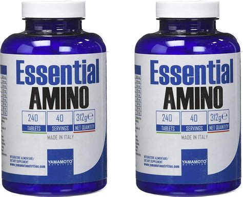 Yamamoto Nutrition Essential Amino Integratore Di Aminoacidi Essenziali