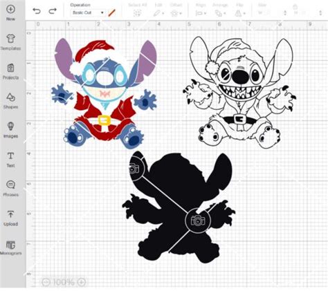 Stitch With Santa Hat Svg Stitch Svg Stitch Santa Svg Lilo And Stitch Svg Disney Christmas Svg