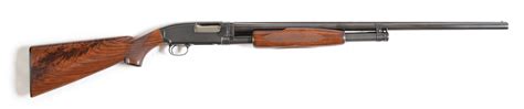 C Deluxe Winchester Model 12 Slide Action 16 Bore Shotgun 1949 Auctions And Price Archive