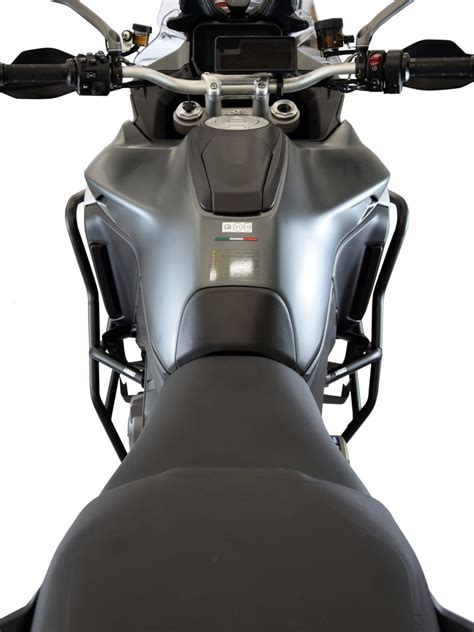 Crash Bars HEED For Ducati Multistrada V4 Bunker Black Rear