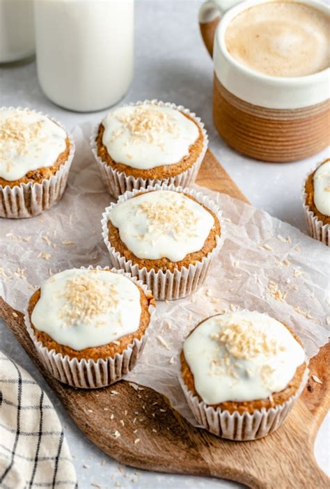 The Best Healthy Carrot Cake Muffins Ambitious Kitchen