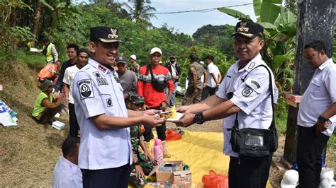 Launching Samisade Pemdes Sukaraksa Betonisasi TPT Dan Tingkatkan