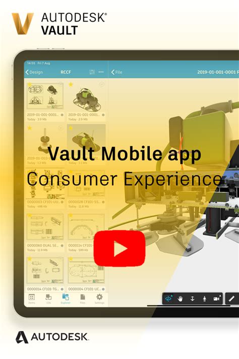 Autodesk Vault Mobile App Consumer Experience Mobile App Autodesk