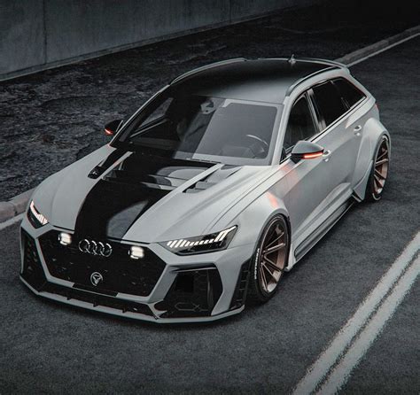 Venuum Carbon Fiber Body Kit Set For Audi RS6 C8 Buy With Delivery