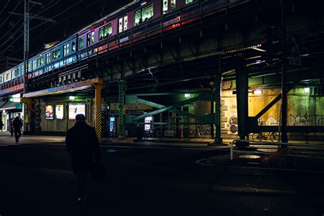 Tokyo street night shot on Behance