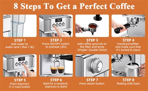 Amazon SUMSATY Espresso Machine Stainless Steel Espresso Machine