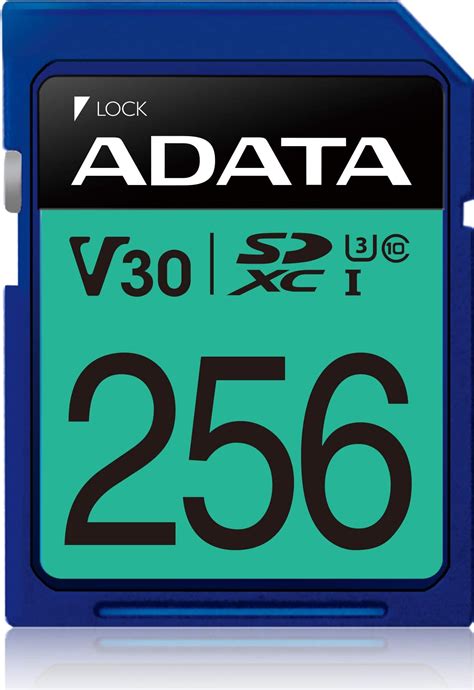 ADATA Memoria Micro SDXC Premier Pro 256GB UHS I Clase 10 U3 4K