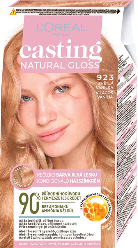 L Oréal Paris Casting Natural Gloss semipermanentná farba 923 Svetlá