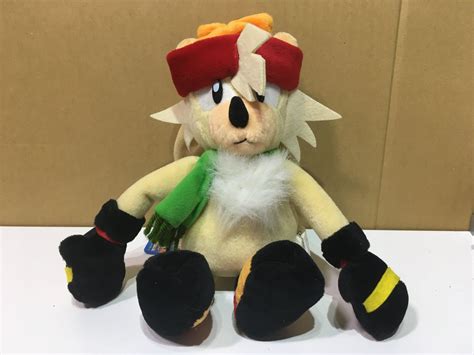 Sonic The Fighters Bark Plush Sonic The Hedgehog 1997 Sega Rare Vintage