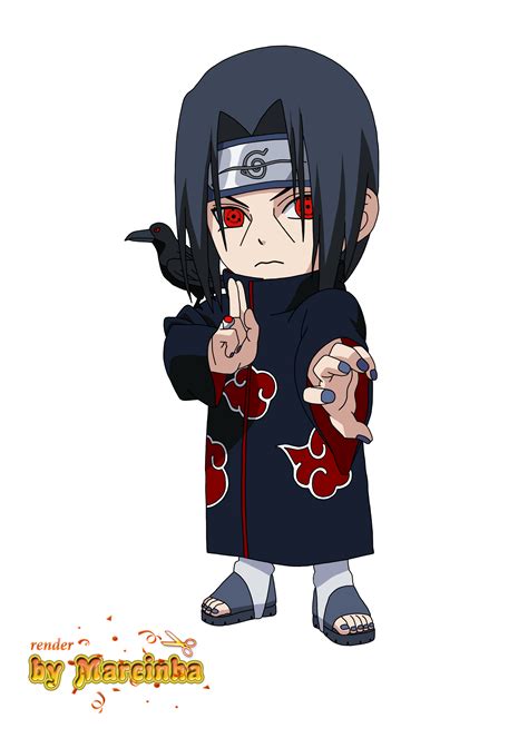 Render Chibi Itachi By Marcinha Deviantart On Deviantart Naruto