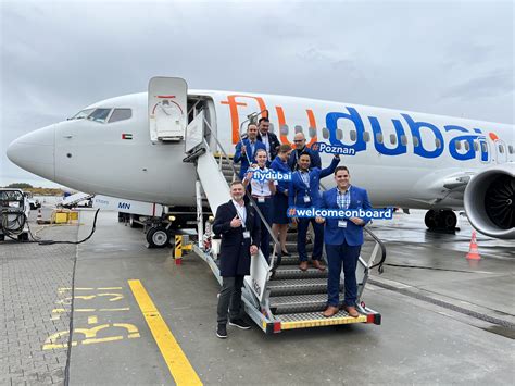 Nowe połączenie lotnicze Pierwszy samolot flydubai przyleciał do