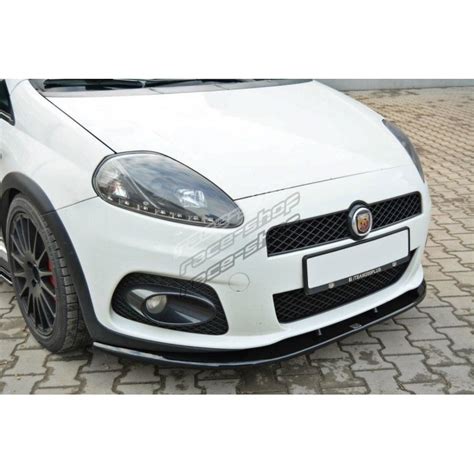 Front Splitter V Fiat Grande Punto Abarth Races Shop