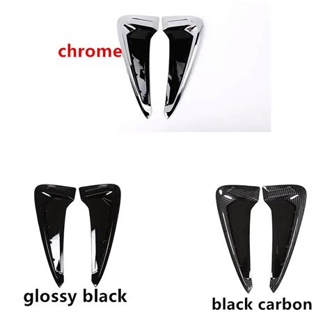 5pairs Shark Gills 3d Stickers Side Fender Vent Decoration Car Styling Auto Accessories For Bmw