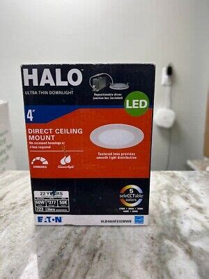 Halo Hlb Fs Emwr Inch Round Led Lens Downlight White